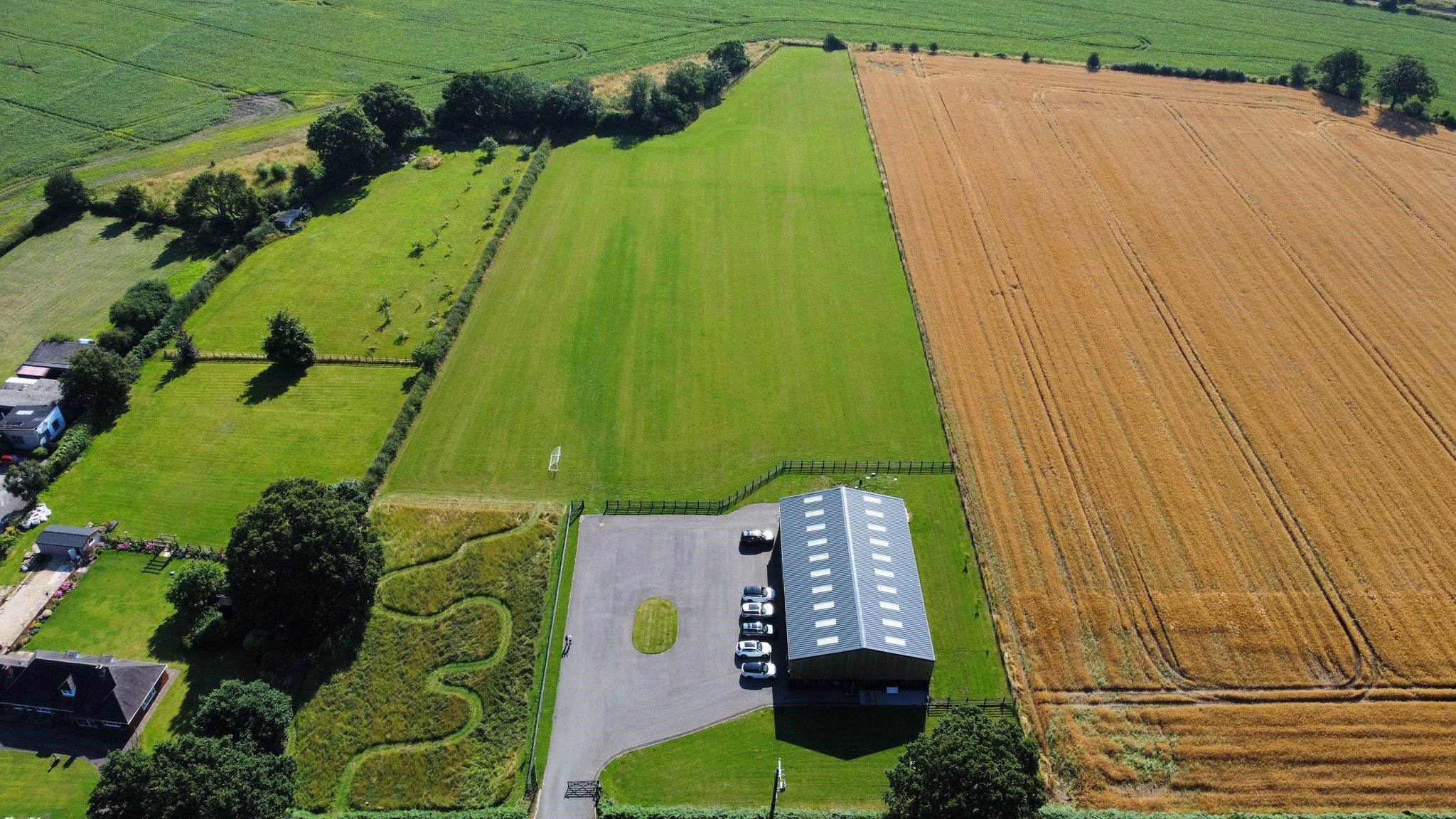 Birds eye view of Allan James Financial Services Ltd, Brookhay Meadows